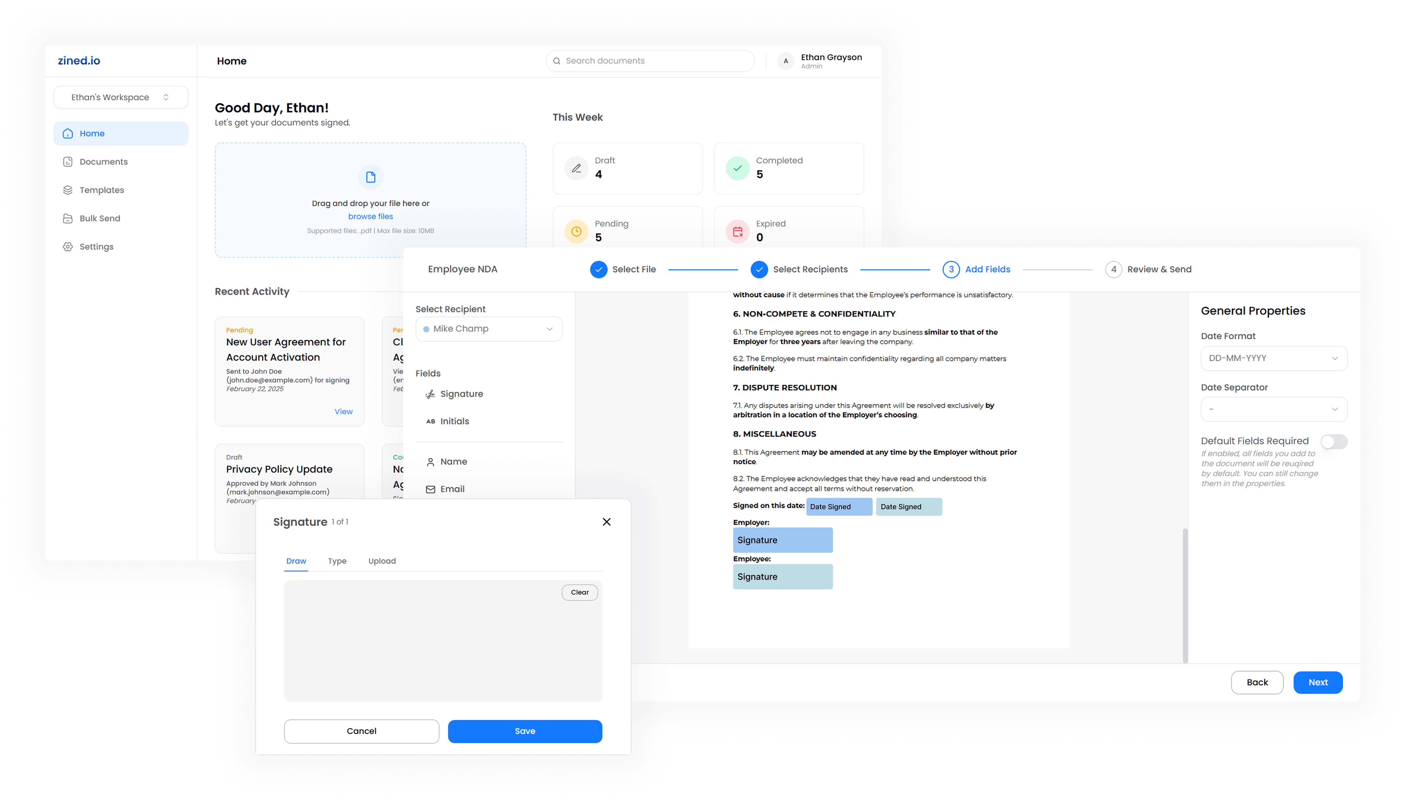 Zined.io Platform